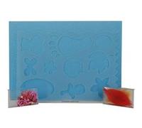 Album photos - Scrapbooking - 21 x 29,7 cm - Bleu - Pochettes plastiques + stickers - Exacompta Bleu