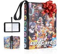 Album Porte Cartes,pour cartes Pokémon,carte one piece, Albums pour Cartes à Collectionner,pour Livre ds TCG,Organissateur de Cartes cadeau Album,Classeur top loaders (A)