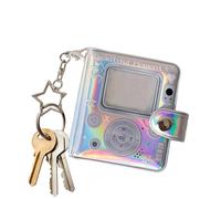 Album porte-clés - petits porte-clés rétro et double face, livre album photo, pour famille, voyage, fête, Noël, souvenirs de croissance, collection émotions