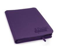 Album portfolio de collection - ULTIMATE GUARD - ZipFolio XenoSkin - Violet - 20 pages - 8 poches par page