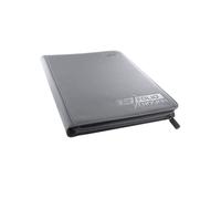 Album portfolio - Ultimate Guard - ZipFolio - A4 - Couverture flexible - 20 pages - Gris
