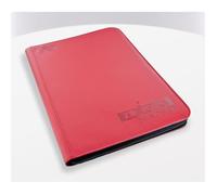 Ultimate Guard Zipfolio 360 18 Pocket Xenoskin Trading Card Folder Rouge Enfants