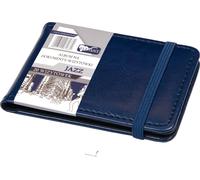 Album pour 20 cartes de visite Jazz bleu marine