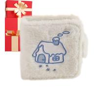 Album pour Photocartes | Album d'Affichage en Peluche avec 20 Pages Intérieures | Classeur de Rangement pour Cartes Photos,pour Collectionneur Organisation et Stockage de Stickers d'de 7,6 cm