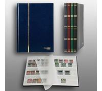 Album pour timbres, 16 pages, intérieur blanc (couv. bleu)