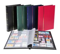 Album pour timbres, 170 x 225 mm, 32 pages, noir