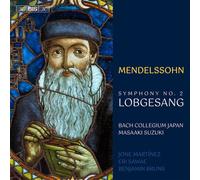 Album Sacd Bis Records Mendelssohn Symphonie N°2 Lobgesang, Bach Collegium Japan