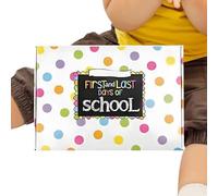 Album souvenir des jours d'école - Réutilisable et commémoratif - Livre de souvenirs du premier et du dernier jour d'école | Pour garçons, filles, élèves, enseignants, célébration d'anniversaire, prés