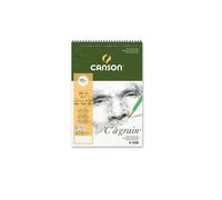 Album spiralé - CANSON - A3 - Papier dessin C à grain - 125 g/m2 - 30 feuilles microperforées