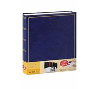 Album traditionnel jumbo 100 pages pour 500 photos 10x15 - Bleu.