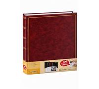 Album traditionnel jumbo 100 pages pour 500 photos 10x15 - Rouge.