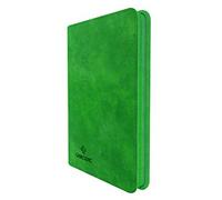 Album vert zippé Gamegenic de qualité supérieure à 8 pochettes avec 20 pages à c