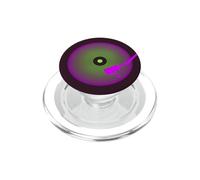 Album Vinyle rétro Violet Vert PopSockets PopGrip pour MagSafe