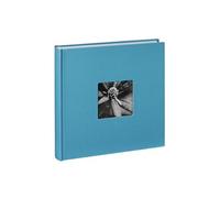 Hama Album Photo Jumbo 'Fine Art' 30×30cm - Capturez Vos Plus Beaux Souvenirs, 100 Pages Blanches pour 400 Photos 10×15cm, Couverture Rigide Élégante au Style Épuré - Malibu