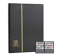 Albums de timbres 120 pochettes Classeurs avec pochettes 40x197mm 10 pages