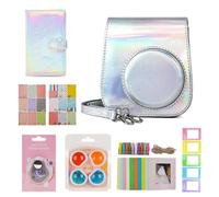 Albums élégants pour Instax Mini 11 : couverture en cuir protégeant vos pages transparentes sans acide, pochettes robustes pour préserver vos