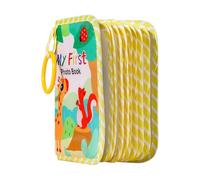 Albums photo pour bébé - Album photo doux pour bébé - Tissu souvenir avec miroir, pour révéler le sexe des parents, famille, capturez des souvenirs