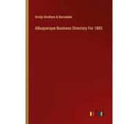 Albuquerque Business Directory For 1883