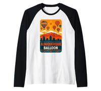 Albuquerque Maillot ballon New Mexico Desert Hot Air Festival Manche Raglan