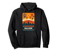 Albuquerque Maillot ballon New Mexico Desert Hot Air Festival Sweat à Capuche