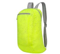 Albus Backpack - Rucksack For School | Foldable Backpack, Oldable Rucksack Durable Lightweight Camping Bag with Rain Cover Camping Trekking Randonnée Cycling Climbing Outdoor Sports Women Men, vert