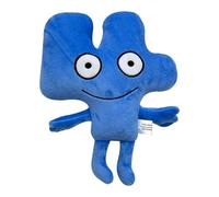 Albuz NEFLUM Peluches en Forme de Chiffres, Poupées en Peluche Périphériques de la Battle-for-Dream-Island - Chiffres Arabes Quatorze, Dix et Quatre - Jouets en Peluche D'anime Potelés Oreiller