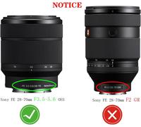 ALC-SH132 Lens Hood for Sony FE 28-70mm F3.5-5.6 OSS Lens on Alpha A7R IV A7R III A7R II A7 III A7 II Camera (For Accessories) 55mm Lens Hood