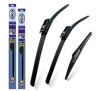 alca Balais d'essuie-glace allemands compatibles avec Dacia Duster, Sandero, Jogger Logan (Dacia Duster 2018-2024 ASF2219BL11L)