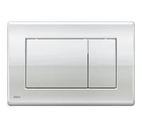 Alca bouton de chasse d'eau pour WC chrome brillant M271