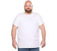 Alca Fashion Lot de 2 T-Shirts Classic , Col Rond , Tailles 8XL Des Tshirts spécialement conçus pour les hommes avec une taille « 169-174 cm » - Blanc