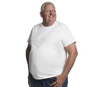 Alca Fashion T-Shirts 3XL Classic, Col Rond, Tailles XL-B - 8XL-B des Tshirts spécialement conçus pour Les Hommes avec Une Taille « 121-174 cm »