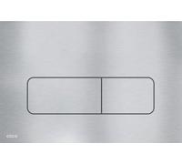 Alca Flat bouton de chasse d'eau pour WC acier MOON-ALUNOX