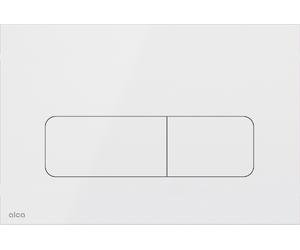 Alca Flat bouton de chasse d'eau pour WC blanc MOON-WHITE