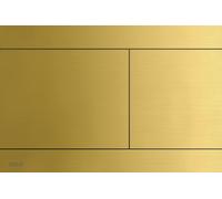 Alca Flat bouton de chasse d'eau pour WC doré FUN-BRASS