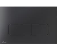 Alca Flat bouton de chasse d'eau pour WC noir MOON-BLACK