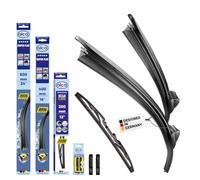 alca® Kit complet d'essuie-glaces pour RENAULT CLIO III