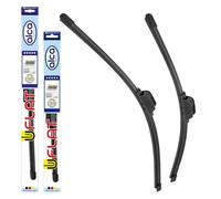 alca® Kit d'essuie-glace compatible avec LADA GRANTA Kombi (04.2021 - 02.2026) U-FLAT balai d’essuie-glace plat