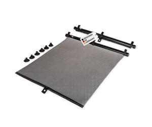 alca® Pare-Soleil Voiture Pare-Soleil + Protection UV avec ventouses et Enrouleur à Une Main 2 x 55 x 52 cm