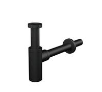 Alca - Siphon pour lavabo laiton noir Mat (A400BLACK)