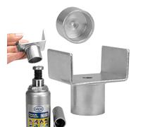 Alca - Support adaptateur en métal en forme de U pour cric hydraulique de bouteille pour caravane, camping 430810