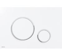 Alca Thin bouton de chasse d'eau pour WC blanc M776