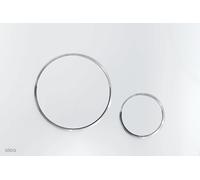Alca Thin bouton de chasse d'eau pour WC chrome brillant M671
