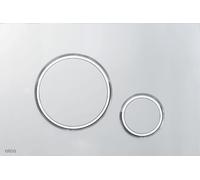 Alca Thin bouton de chasse d'eau pour WC chrome mat M772