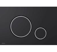 Alca Thin bouton de chasse d'eau pour WC noir M778