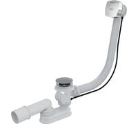 Alcadrain A51CRM Garniture de vidage et de trop-plein pour baignoire Automate complet, chromé