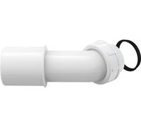 Coude d'évacuation pour bonde receveur de douche 45 ° 6/4 "