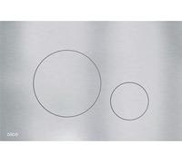 Alcadrain WC - plaque de déclenchement TURN-INOX demi-mat/brillant acier inoxydable