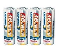 Alcaline aa / lr6 1.5v 2600mah 4pcs/film rtractable G