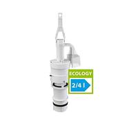 AlcaPlast A06E Cloche à levier économiseur d'eau pour éléments de montage de WC 100 et 112 cm de hauteur