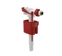 AlcaPlast A160P-3/8 Valve de remplissage universelle pour réservoir de chasse d'eau Robinet flotteur arrivée latérale 3/8"